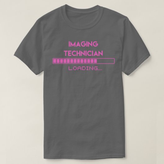Administratieve assistent Belading roze 2 T-shirt (Design voorkant)