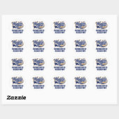 Administratieve Assistent Cadeau Ronde Sticker (Vel)