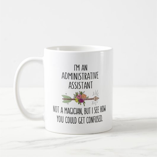 Administratieve assistent Coffee Mok Coffee Coffee (Links)