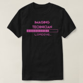 Administratieve assistent-ladingsroze t-shirt (Design voorkant)