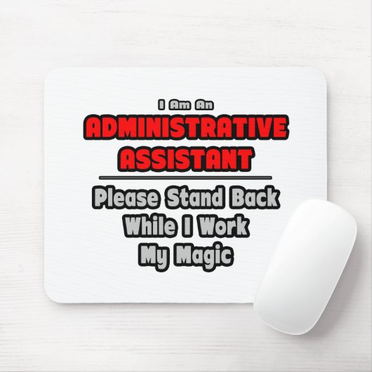 Administratieve assistent...Mijn magische Muismat (Met muis)