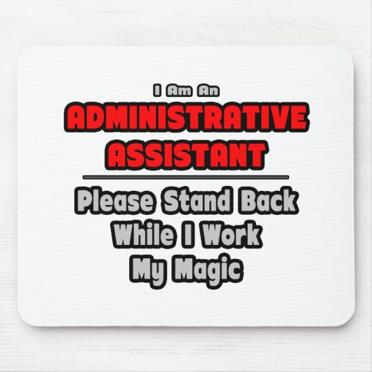 Administratieve assistent...Mijn magische Muismat (Voorkant)