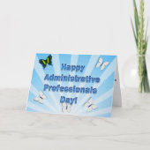 Administratieve professionals Dag Beste Admin ooit Kaart (Voorkant)