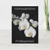 Administratieve Professionals Dag Bloemen Kaart (Voorkant)