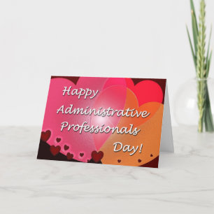 Administratieve professionals dag harten kaart