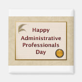 Administratieve Professionals Dag Traditie Magneet (Voorkant)