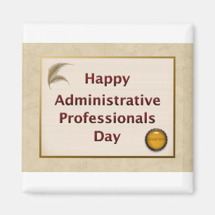 Administratieve Professionals Dag Traditie Magneet