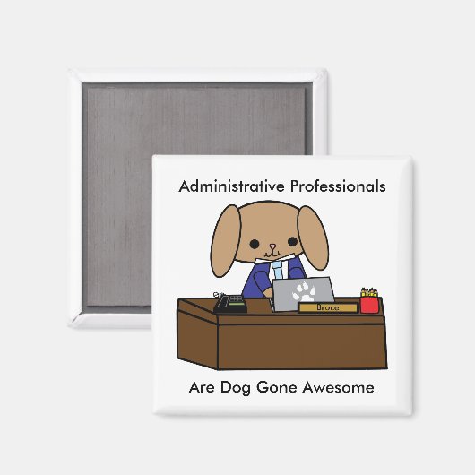 Administratieve professionals Doggone Geweldige Do Magneet (Voorkant / Achterkant)