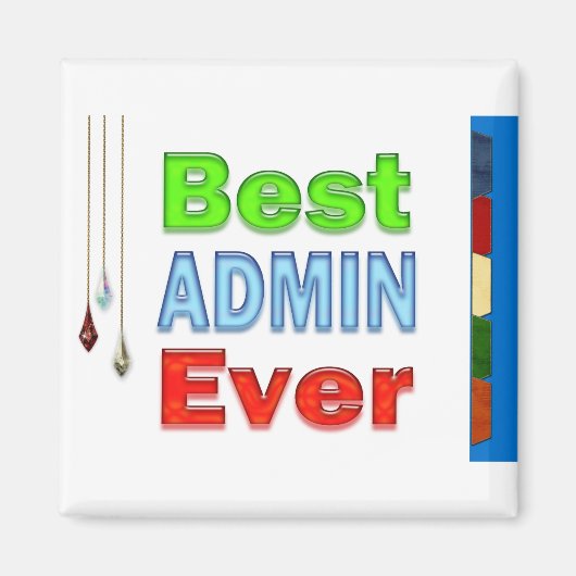 Administratieve professionals — Geschenken Magneet (Voorkant)