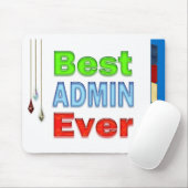 Administratieve Professionals Gifts Beste Admin Oo Muismat (Met muis)
