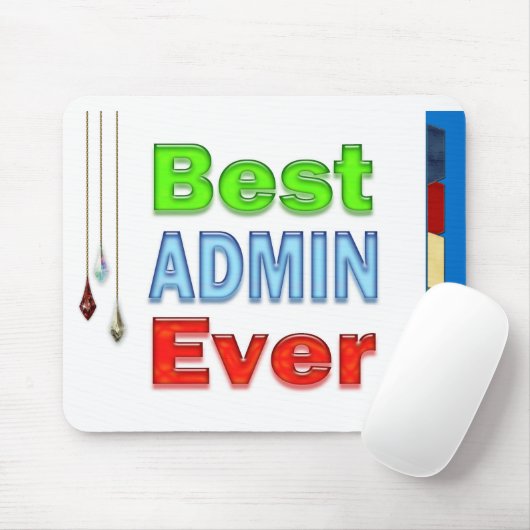 Administratieve Professionals Gifts Beste Admin Oo Muismat (Met muis)