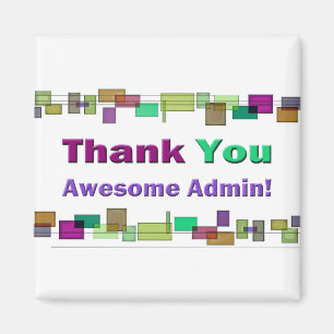 Administratieve Professionals Gifts Geweldige Admi Magneet