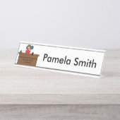 Administratieve professionals Wereldwijde personal Bureau Naambordje (Voorkant)