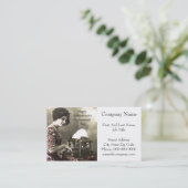 Administratieve Professionele Dag  Foto Visitekaartje (Staand voorkant)