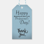 Administratieve Professionele dag Gift Labels Cadeaulabel (Achterkant)
