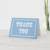 Administratieve Professionele Dag — Grote Dank u Bedankkaart (Voorkant)