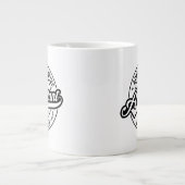 Administratieve Professionele Dag Lifesaver Grote Koffiekop (Voorkant)