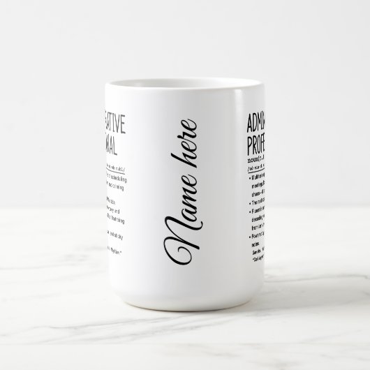 Administrative professional koffiemok (Center)