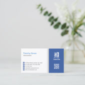 Administrator Finance Management Professional Visitekaartje (Staand voorkant)