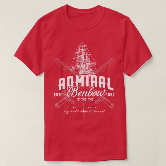 Admiraal Benbow Inn TShirt (Design voorkant)
