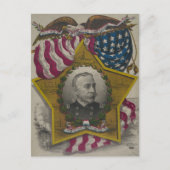 Admiraal George Dewey Briefkaart (Voorkant)