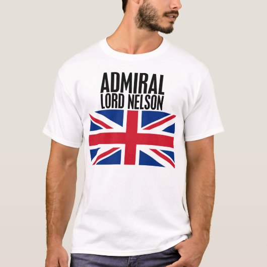 Admiraal Lord Nelson T-shirt (Voorkant)