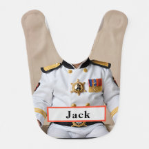 admiraal marine Baby Bib