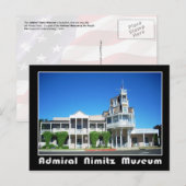 Admiraal Museum Nimitz, Fredericksburg, Texas Briefkaart (Voorkant / Achterkant)