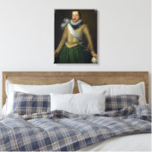 admiraal Sir Thomas Button (d.1694) Canvas Afdruk (Insitu (Slaapkamer))