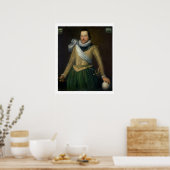 admiraal Sir Thomas Button (d.1694) Poster (Keuken)
