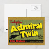 Admiraal Twin - Briefkaart #2 (Voorkant / Achterkant)