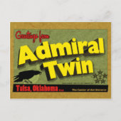 Admiraal Twin - Briefkaart #2 (Voorkant)