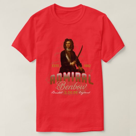 Admiral Benbow Inn 1 T-shirt (Design voorkant)