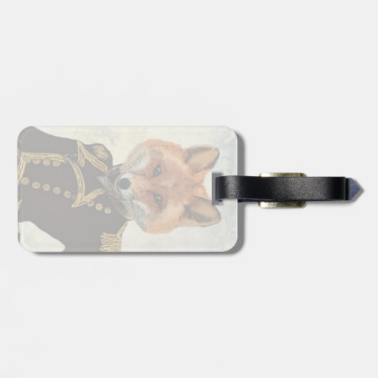 Admiral Fox Full 2 Bagagelabel (Achterkant horizontaal)