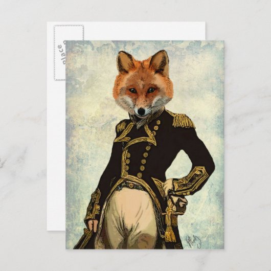 Admiral Fox Full 2 Briefkaart (Voorkant / Achterkant)