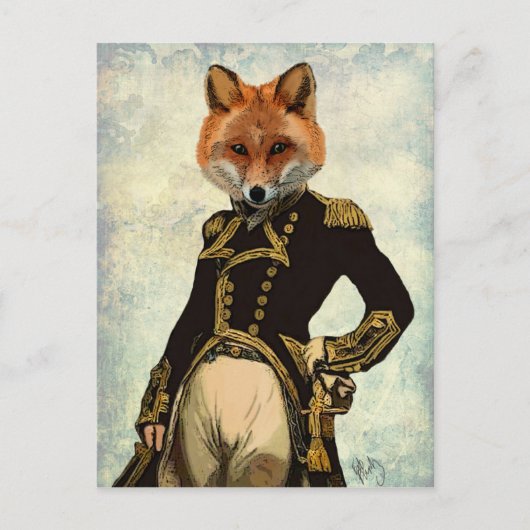 Admiral Fox Full 2 Briefkaart (Voorkant)