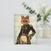 Admiral Fox Full 2 Briefkaart (Staand voorkant)