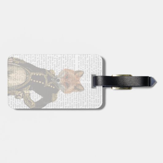 Admiral Fox Full Bagagelabel (Achterkant horizontaal)