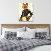 Admiral Fox Full Canvas Afdruk (Insitu (Slaapkamer))