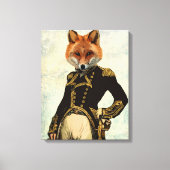 Admiral Fox Full Canvas Afdruk (Voorkant)