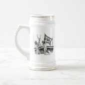 Admiral Scheer Sailors Stein Bierpul (Links)