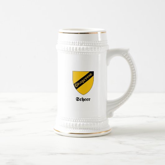 Admiral Scheer Zeilers Stein Bierpul (Rechts)