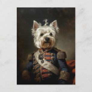 Admiral West Highland Terrier Briefkaart