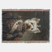 Admiral West Highland Terrier Deken (Voorkant)