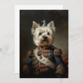 Admiral West Highland Terrier Kaart (Voorkant / Achterkant)