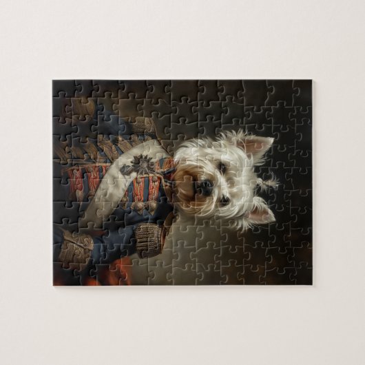 Admiral West Highland Terrier Legpuzzel (Horizontaal)