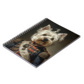 Admiral West Highland Terrier Notitieboek (Linkerzijde)