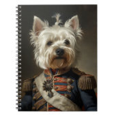 Admiral West Highland Terrier Notitieboek (Voorkant)