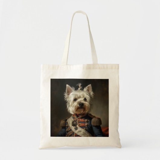 Admiral West Highland Terrier Tote Bag (Voorkant)