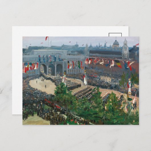 Admiralty Arch, 19 juli 1919 | Sir John Lavery Briefkaart (Voorkant / Achterkant)